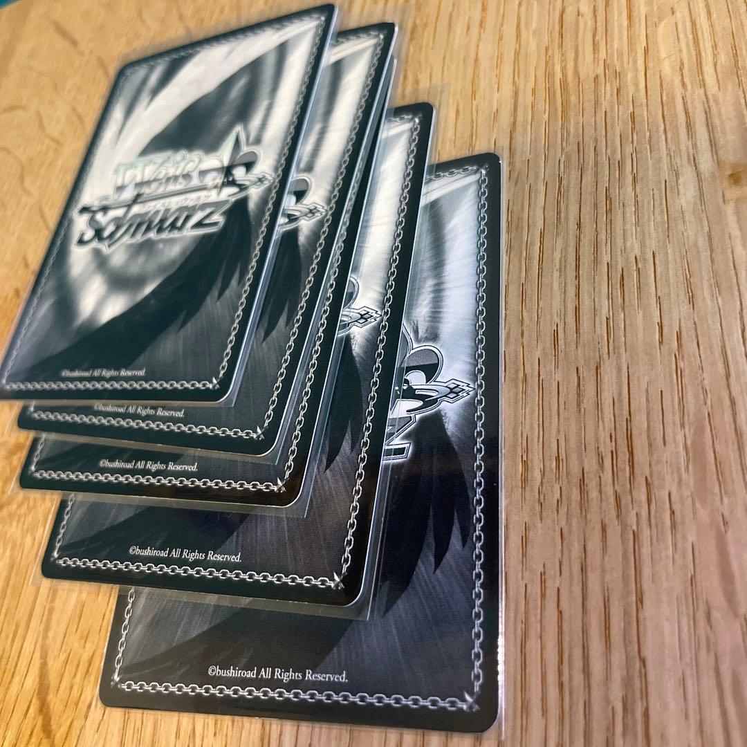 ヴァイスシュヴァルツ　アイマス　箔押しサイン入り　5枚セット