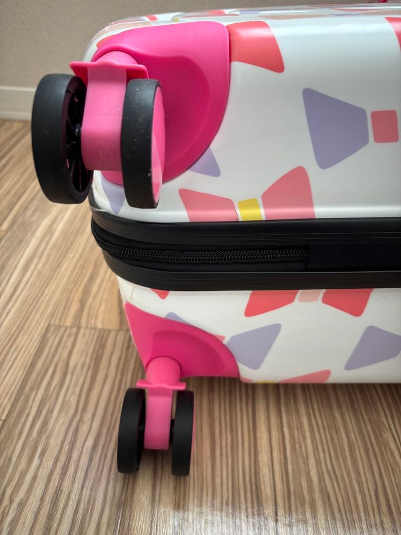 NORICCO 子供が乗れるキッズキャリー　スイートリボン