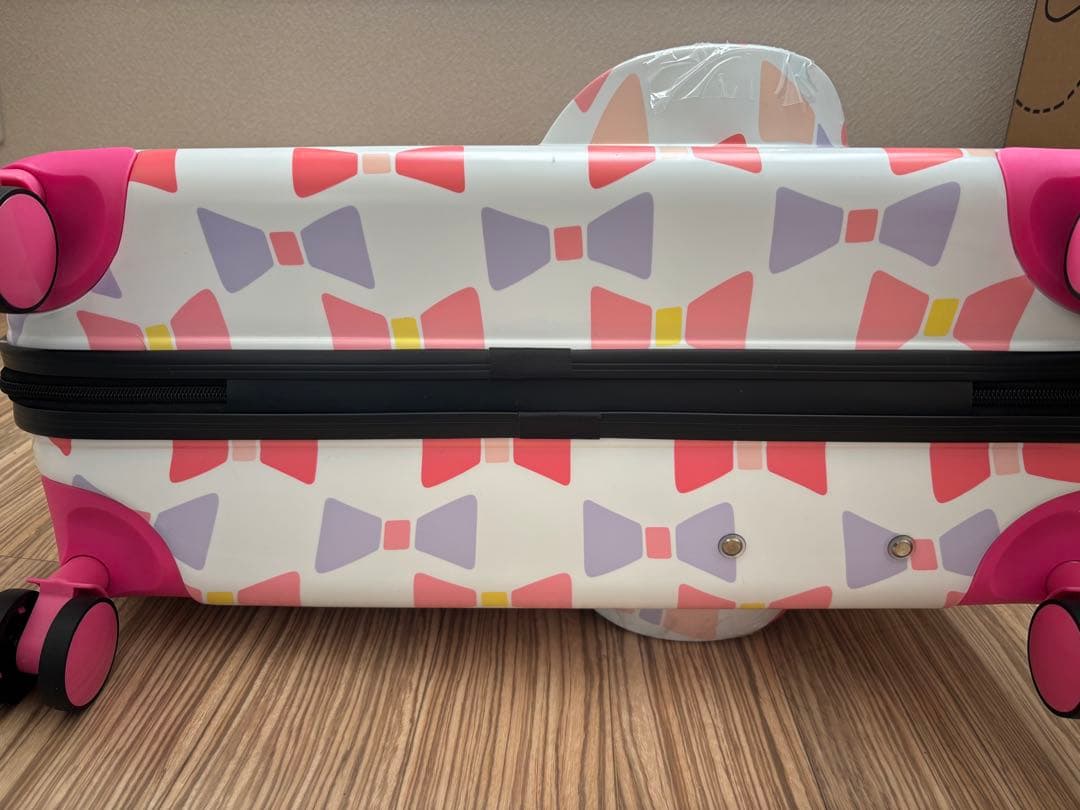 NORICCO 子供が乗れるキッズキャリー　スイートリボン