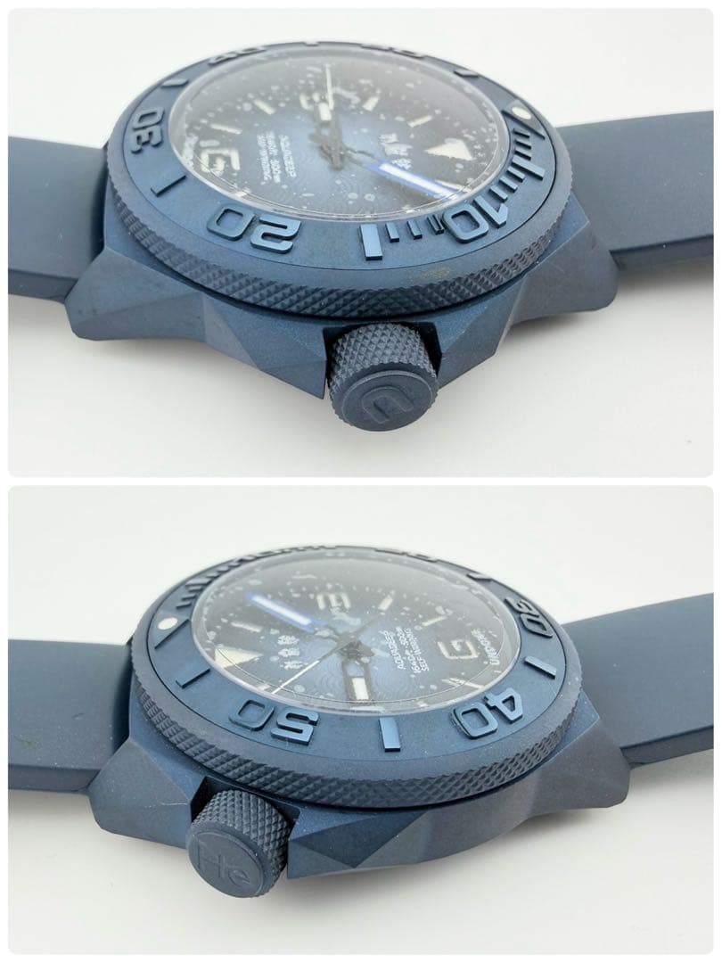 希少 美品 UNDONE×北斎館 限定1000本 メンズ 自動巻き腕時計