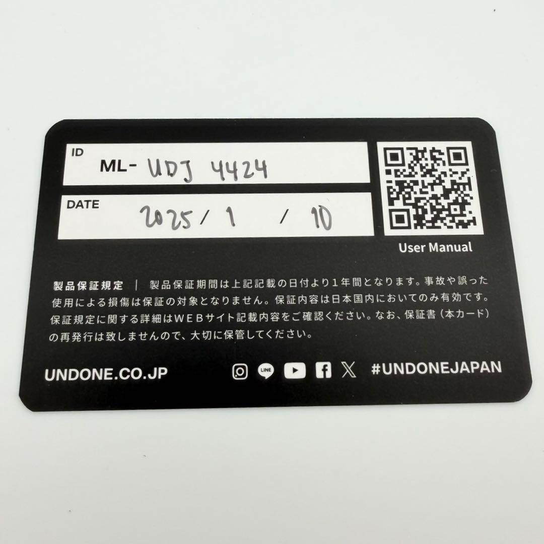 希少 美品 UNDONE×北斎館 限定1000本 メンズ 自動巻き腕時計