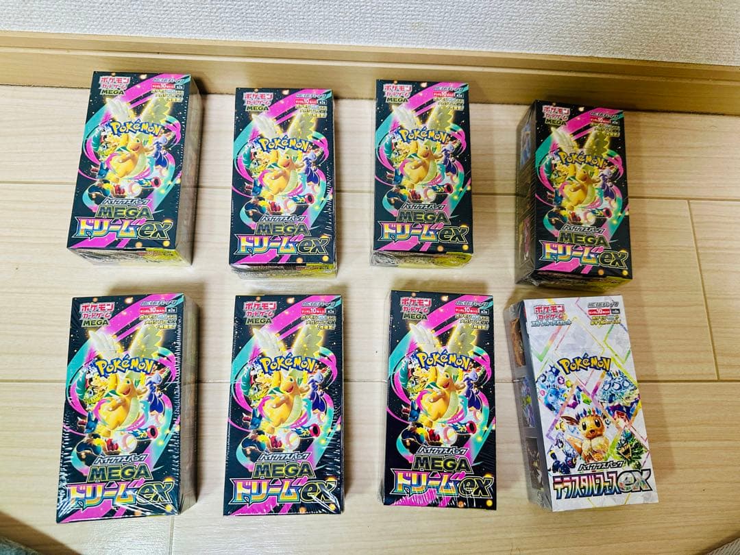 ポケモンカードゲーム メガドリーム7BOXテラスタルフェスex 1BOX