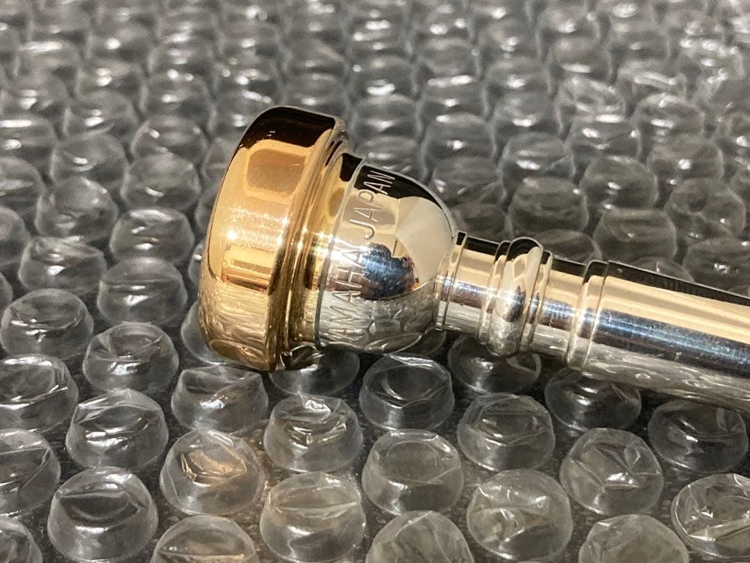 YAMAHA 15E4 ロータリートランペット用マウスピース　ピンクゴールド