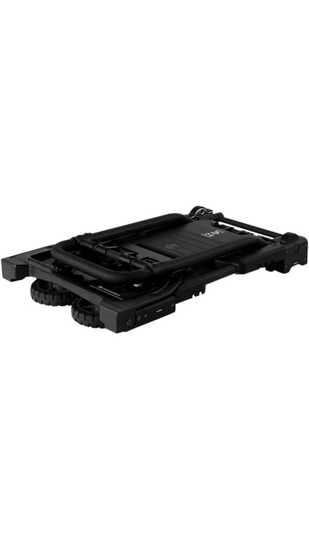 花岡車輌『ビームス百名品』フラットカート FLATCART 2x4 黒　台車