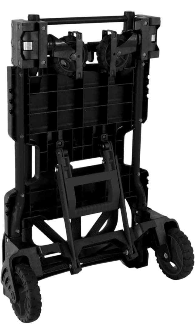 花岡車輌『ビームス百名品』フラットカート FLATCART 2x4 黒　台車