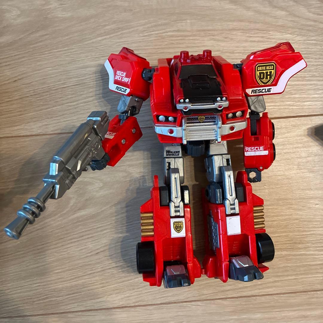 トミカ　TOMICA ハイパーレスキュー　ドライブヘッド　サイクロインターセプタ