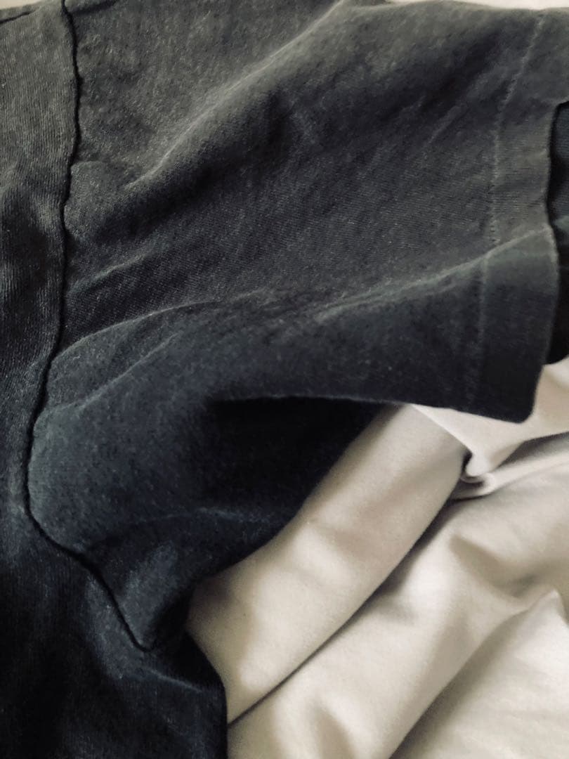 クロムハーツ ブラックTシャツバックスクロールロゴ