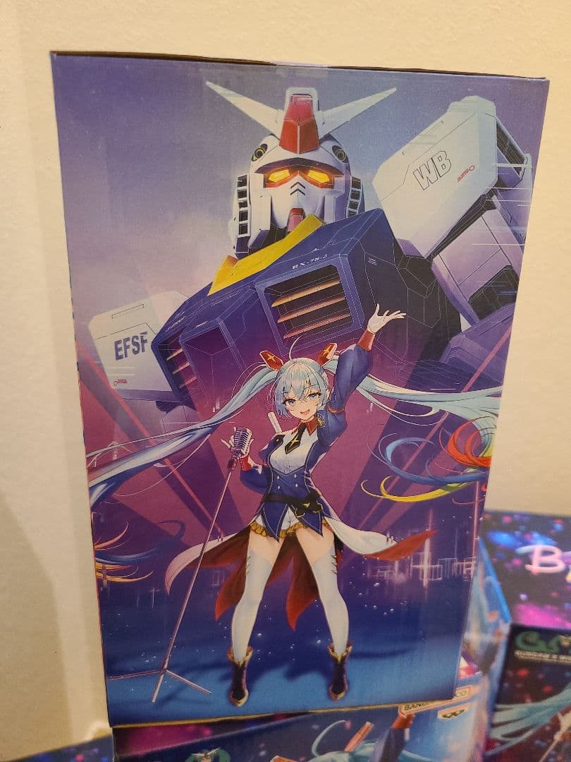 ガンダム45周年 初音ミク×GUNDAM(ガンダム) コラボ フィギュア 7体