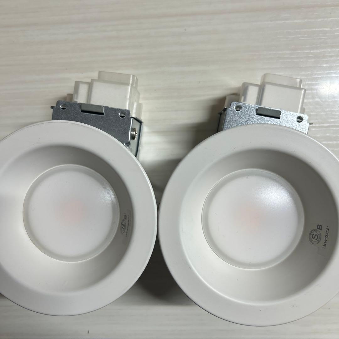 在庫未使用 ダウンライト　2個セット 他2品番