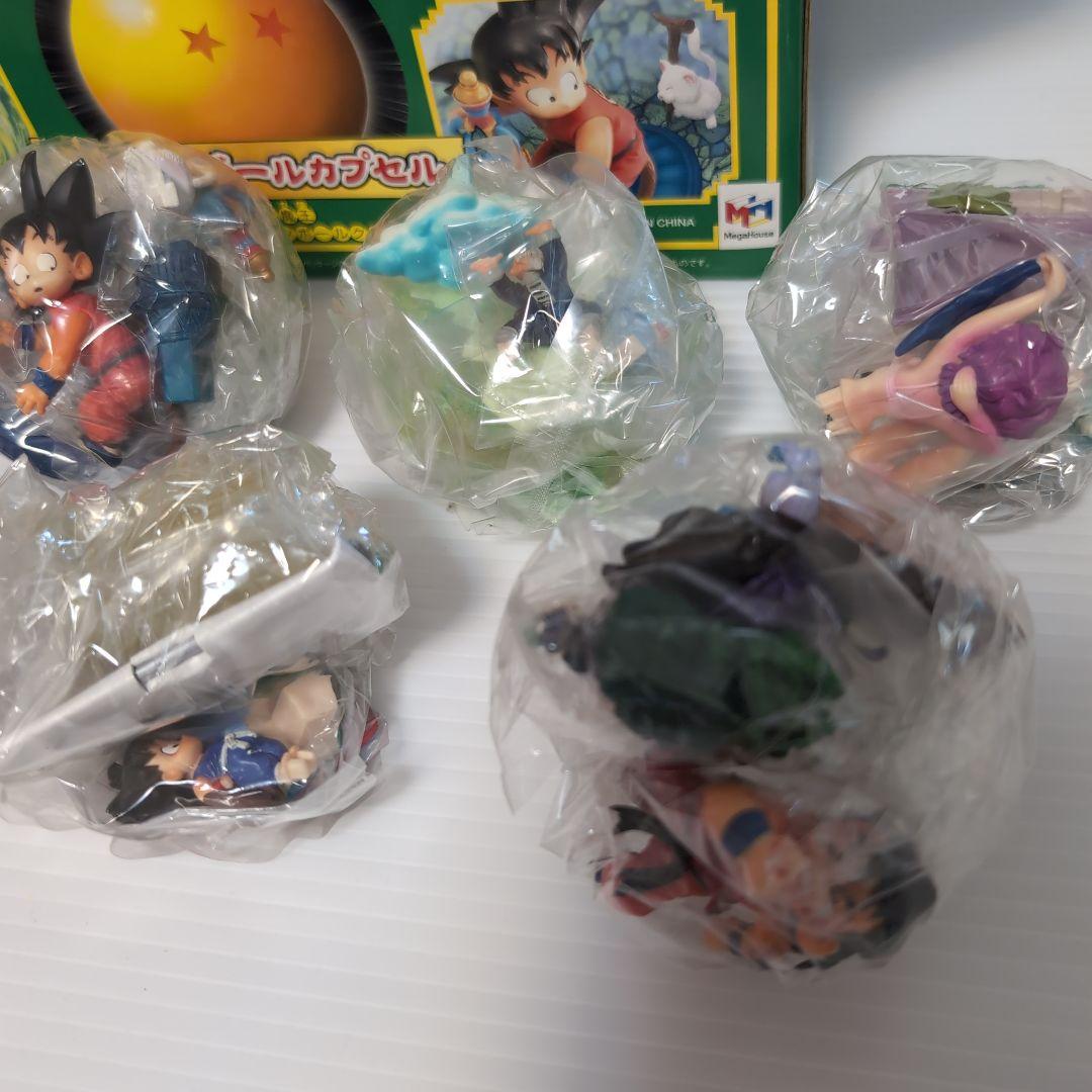 ドラゴンボール カプセル　クライシス編　彩色全7種セット＋ボーナスパーツ付き