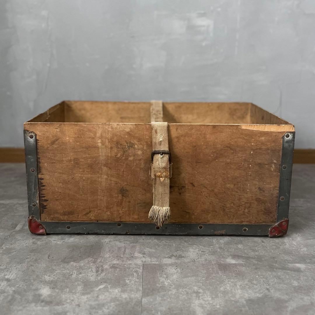 イギリスアンティーク ウッドボックス コンテナ 収納