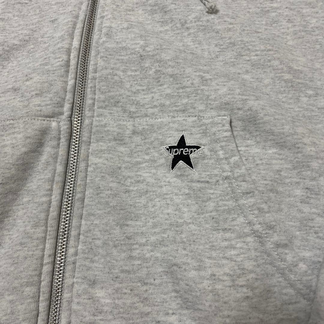 SUPREME シュプリーム ジップアップパーカー スウェットパーカー 星ロゴ
