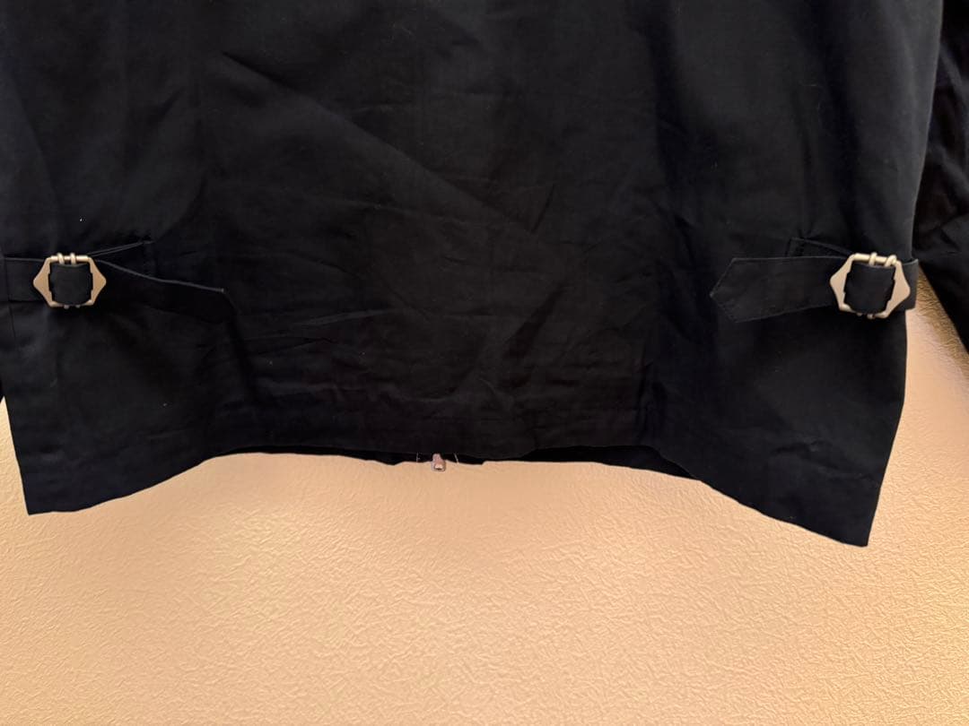 バラクータ　メンズL ジャケット　ブルゾン　コットン100ブラック　黒　アウター