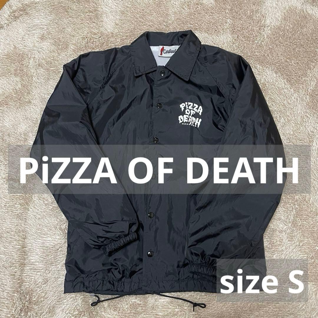 PIZZA OF DEATH ピザオブデス　コーチジャケット ブラック Sサイズ