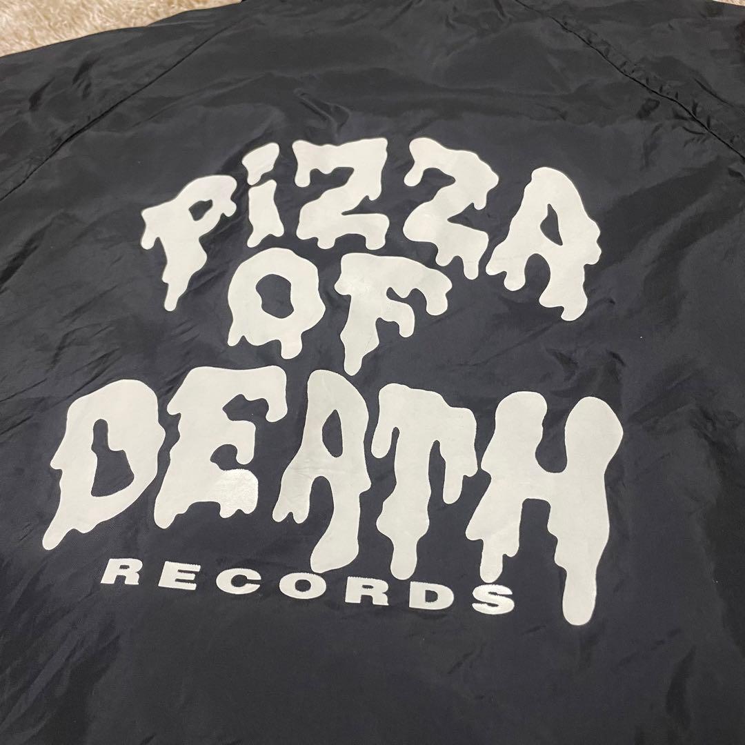 PIZZA OF DEATH ピザオブデス　コーチジャケット ブラック Sサイズ