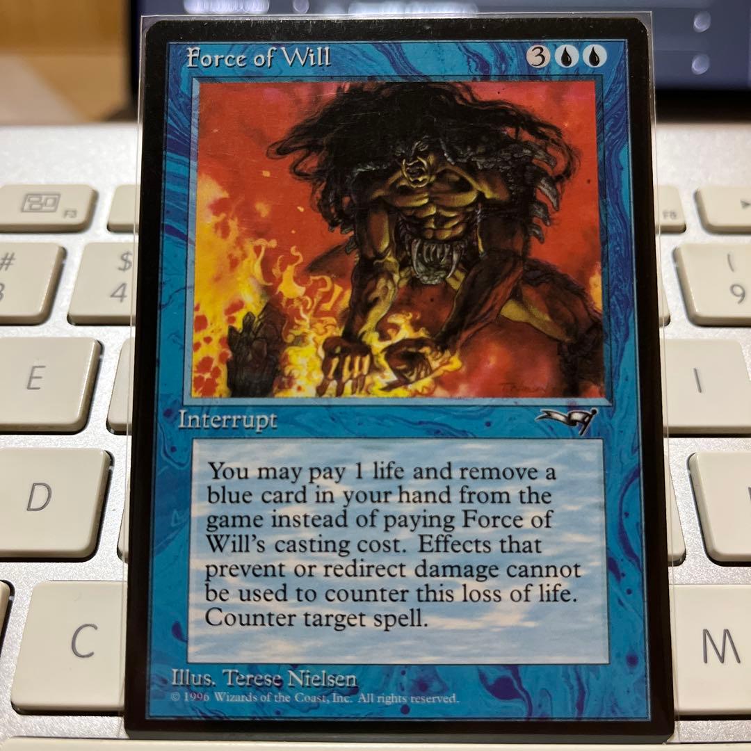 p*e様 MTG Force of Will ENG 意志の力 アライアンス