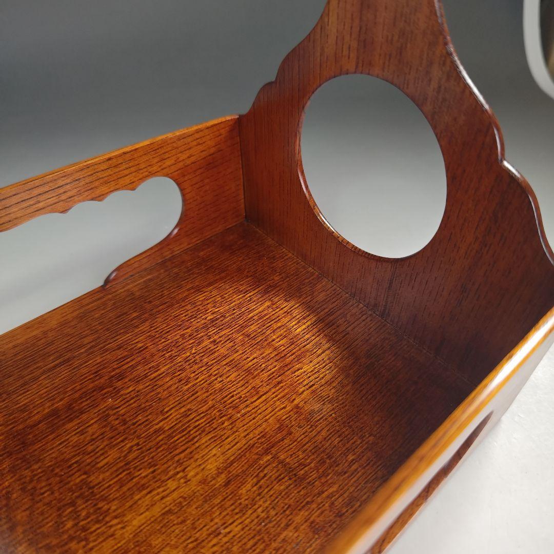 ウ290 莨盆『上杉満樹作』『鵬雲斎好写　手座眉透煙草盆　共箱』茶道具　漆塗