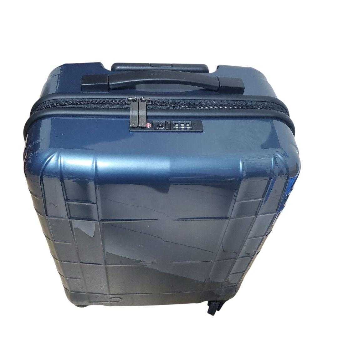 【良品】PROTECA スタリアCX 37L スーツケース ブルーグレー
