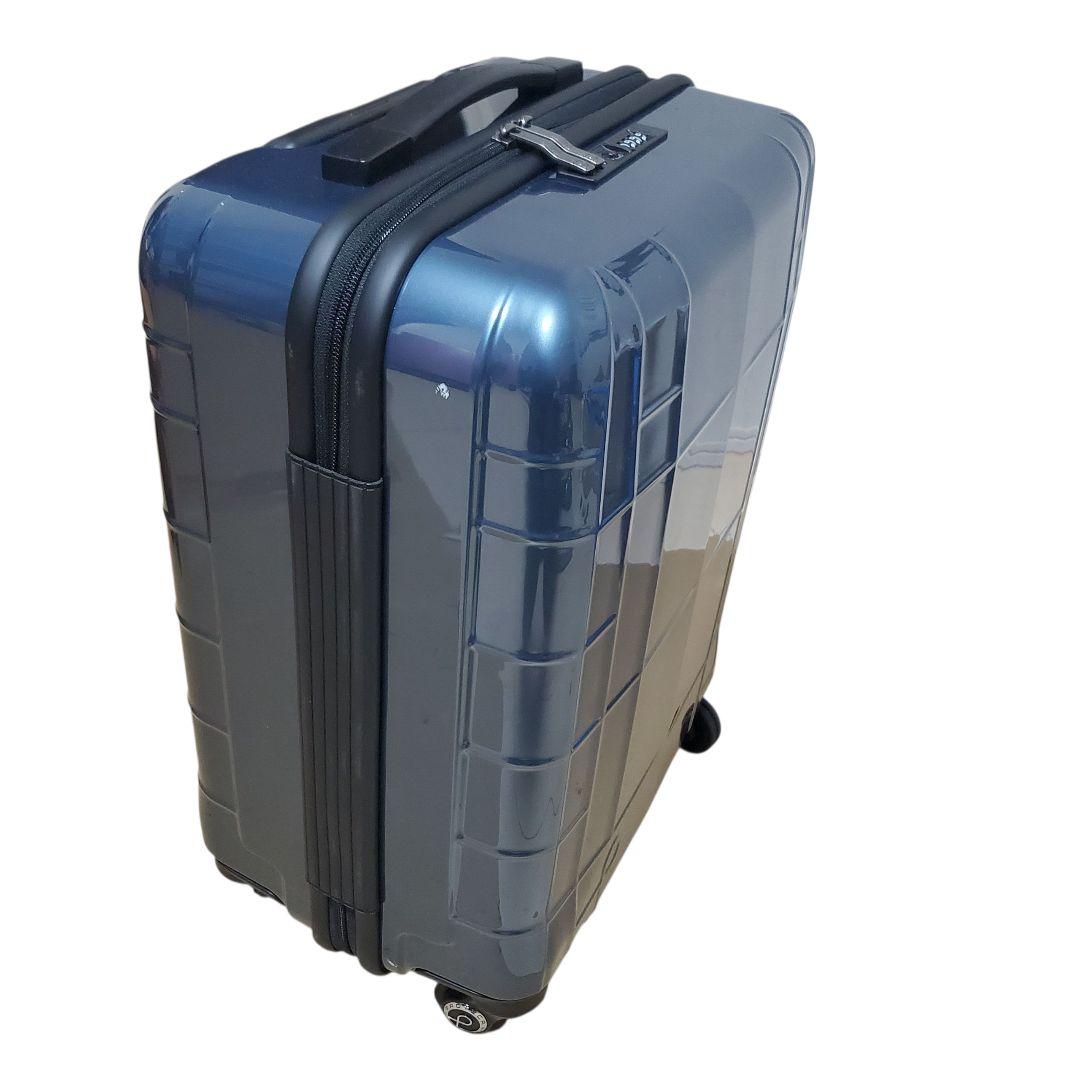 【良品】PROTECA スタリアCX 37L スーツケース ブルーグレー