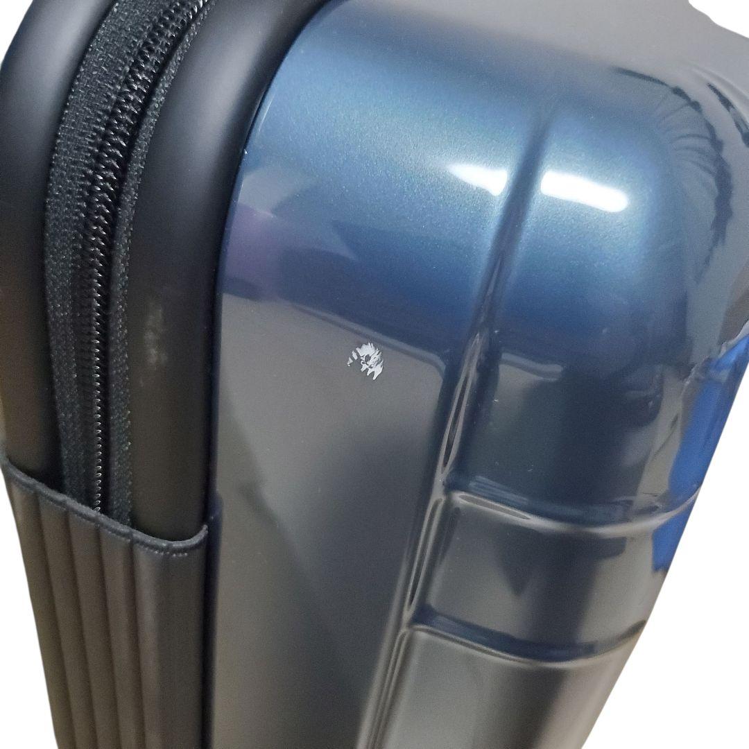 【良品】PROTECA スタリアCX 37L スーツケース ブルーグレー