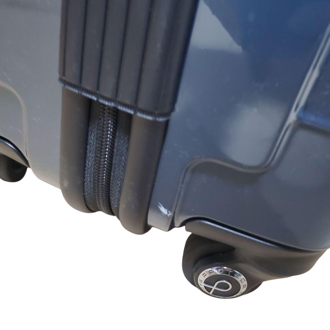 【良品】PROTECA スタリアCX 37L スーツケース ブルーグレー