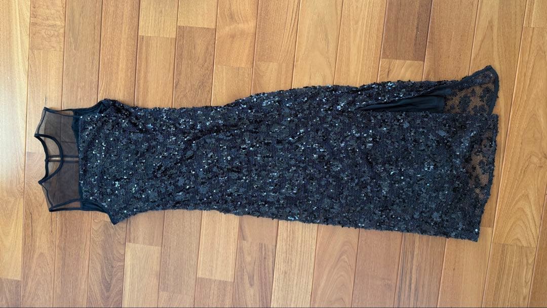 値下げ！LEJA チュールフリルオフショルダースパンコール