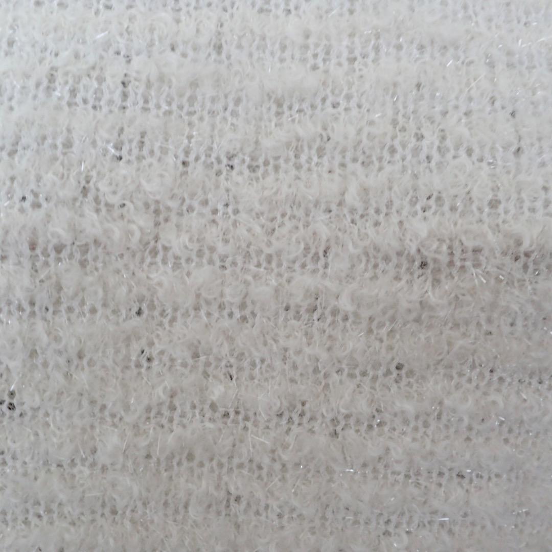 セントアンドリュース　ファンシークルーネックニットプルオーバー　サイズL