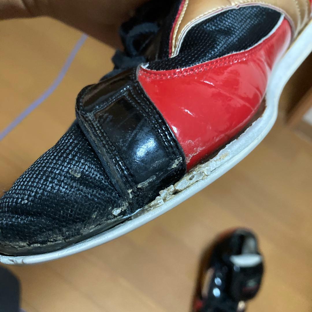 Mizuno ボクシングシューズ 黒/赤/金