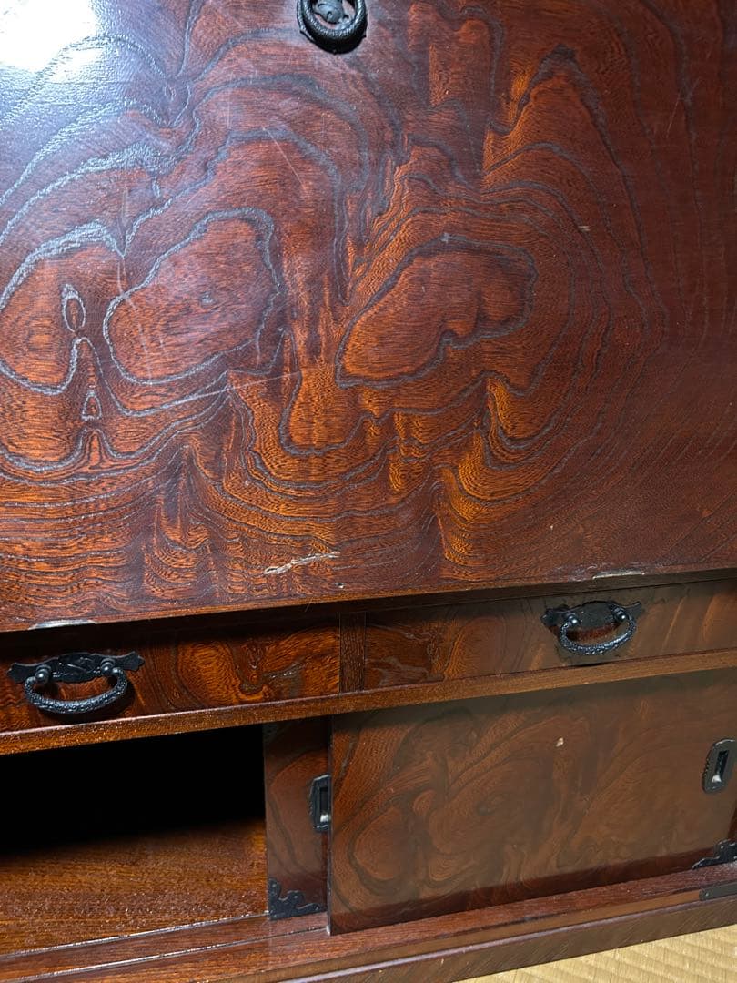 和のライティングビュロー 座卓用　和式　正座