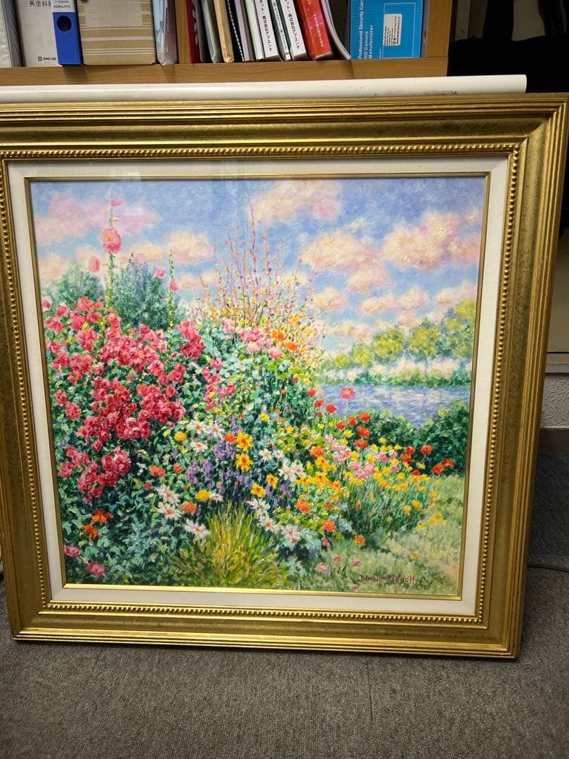 Diane Monet ダイアン・モネ 花と風景の絵画 1998年作