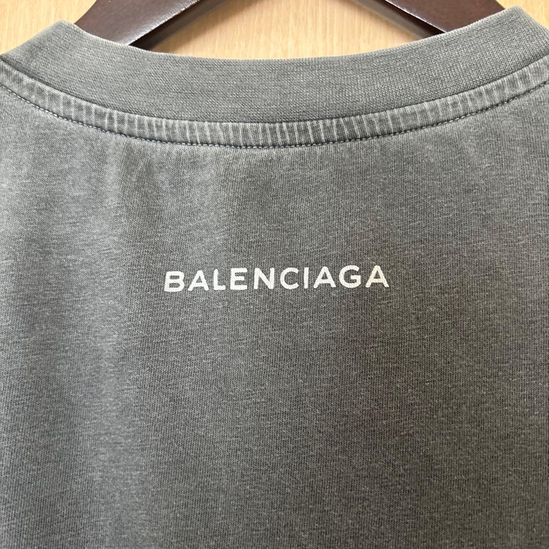 BALENCIAGA パリ風景 Tシャツ Sサイズ グレー