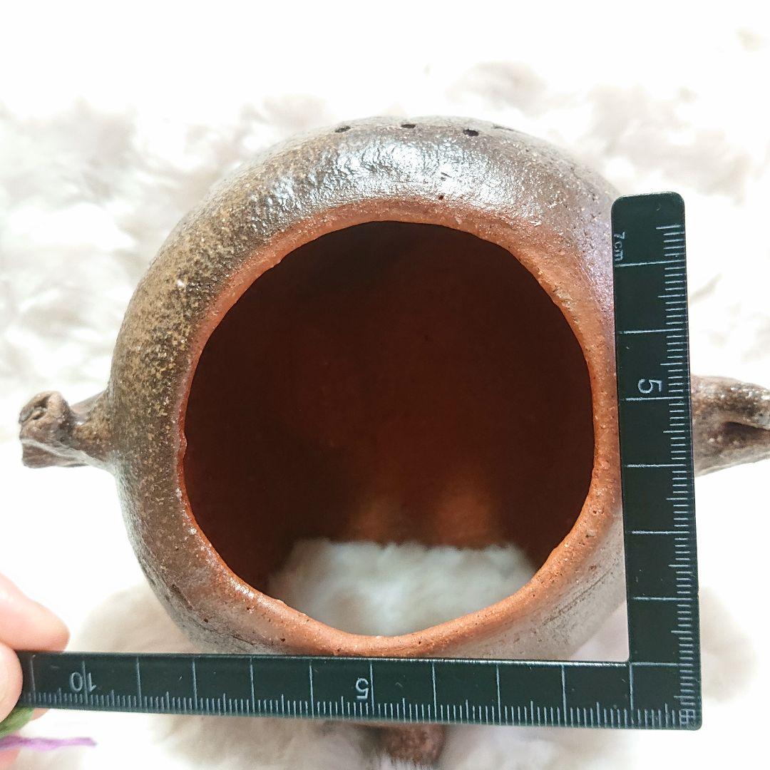 【2435】香炉、置物…備前焼