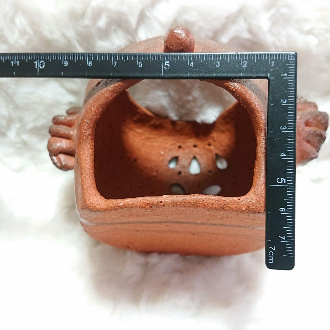 【2435】香炉、置物…備前焼