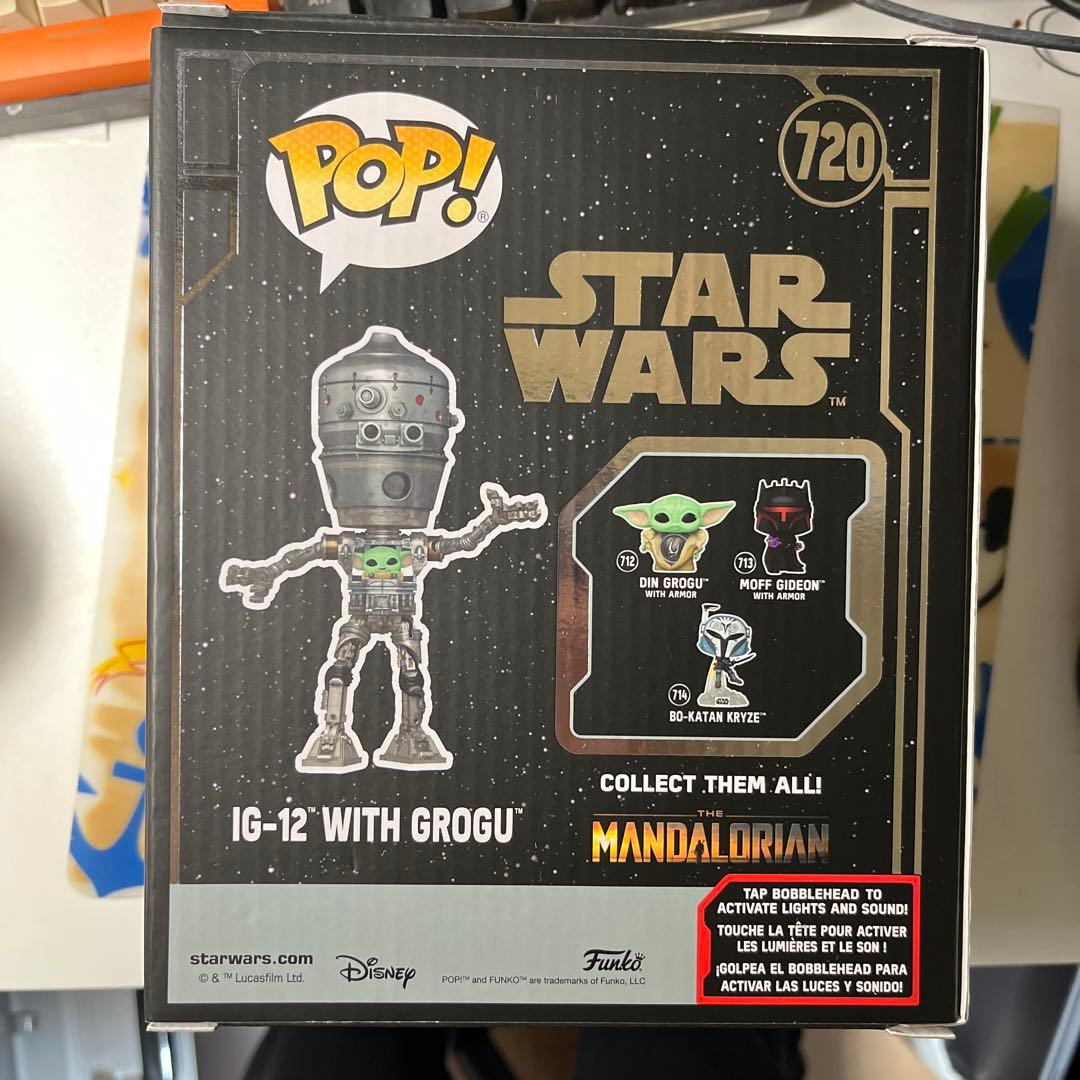 アメコミ funkopop IG-12 with Grogu