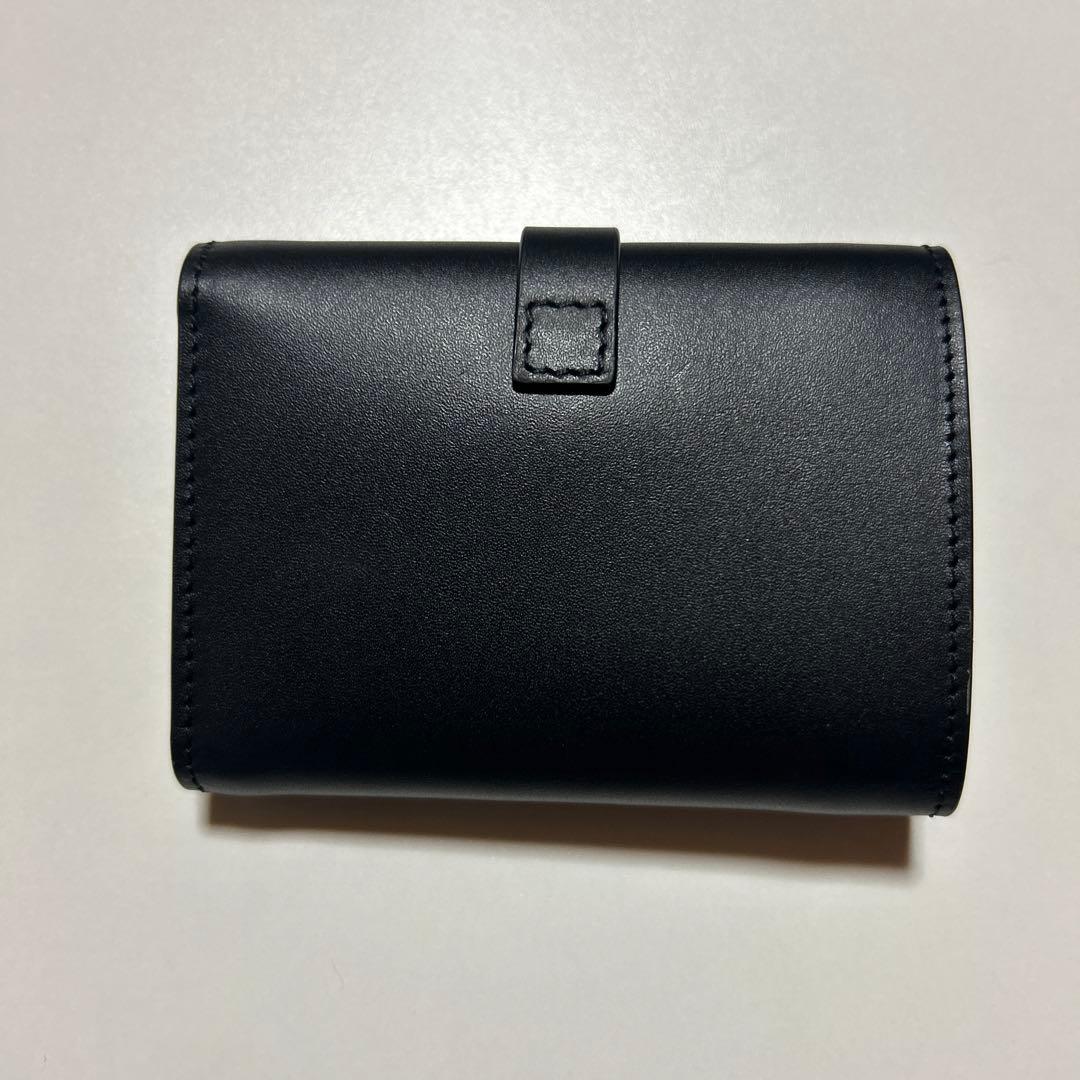 A.P.C. ブラック 三つ折り財布