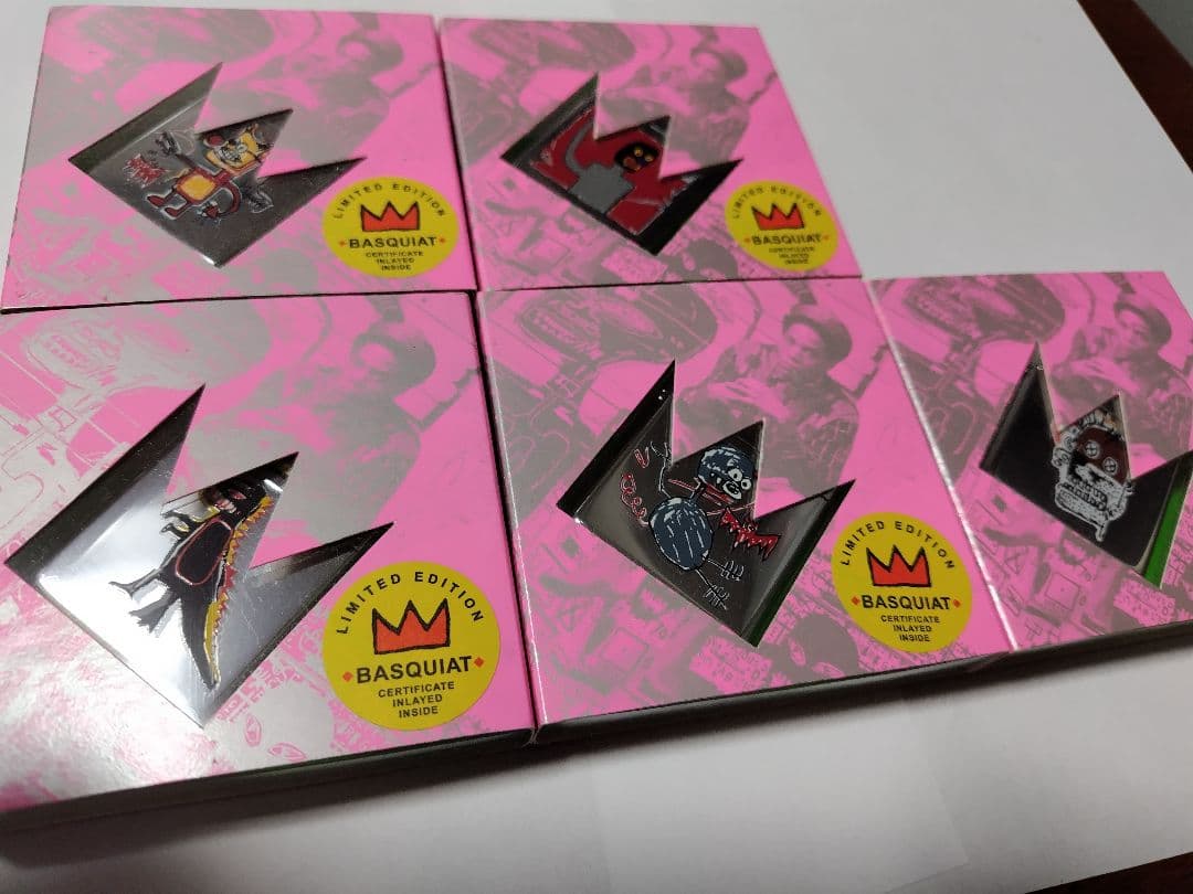 未使用品　バスキア　Zippo 限定版ジッポーライター5個セット　新品　未開封品