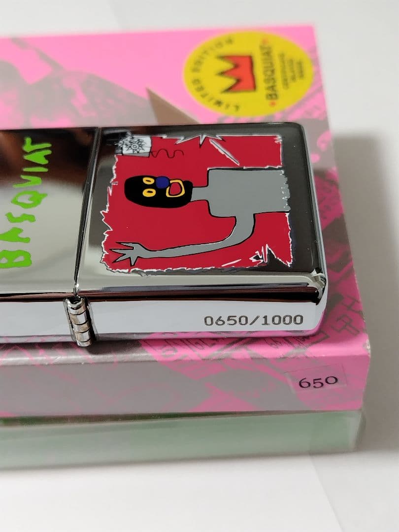 未使用品　バスキア　Zippo 限定版ジッポーライター5個セット　新品　未開封品