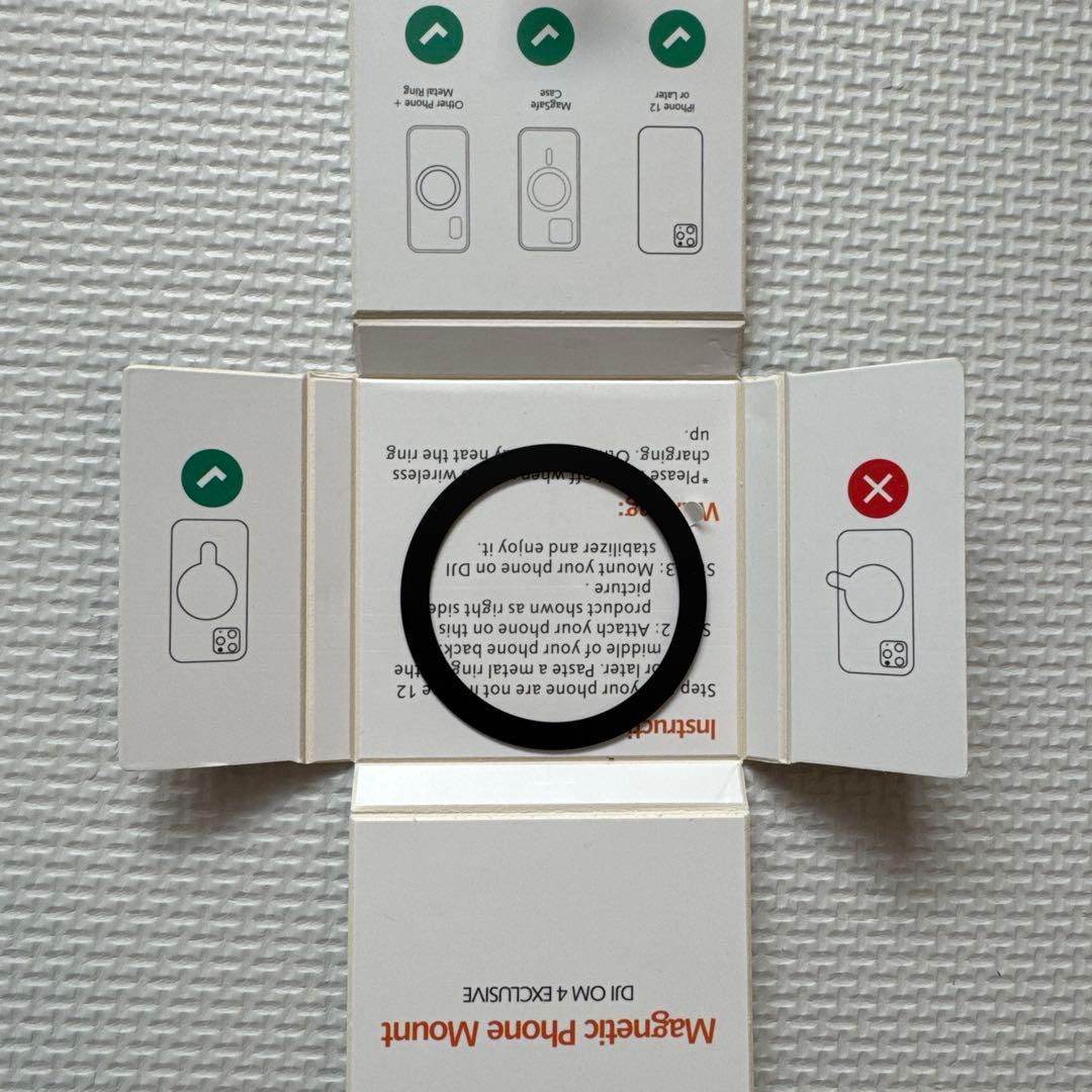 【美品】DJI OsmoMobile6+NovelGoalアダプターベースセット