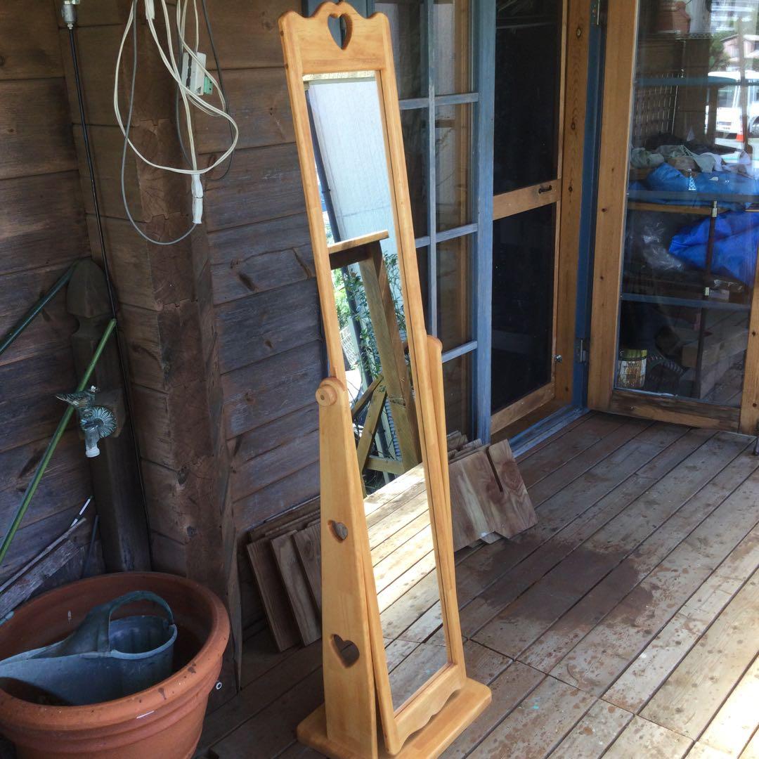 緑子さまご予約ページ♡ カントリーハート　スタンドミラー　置き型　姿見　鏡