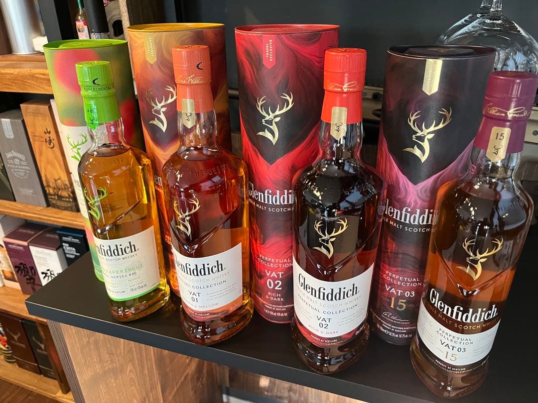 グレンフィディック　新品未開封4本セット