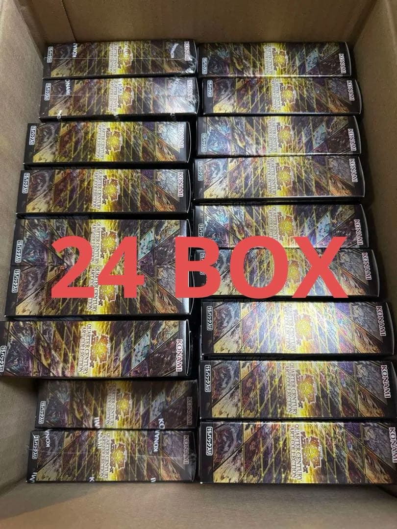 【シュリンク付き】遊戯王クォーター センチュリー アート コレクション24BOX