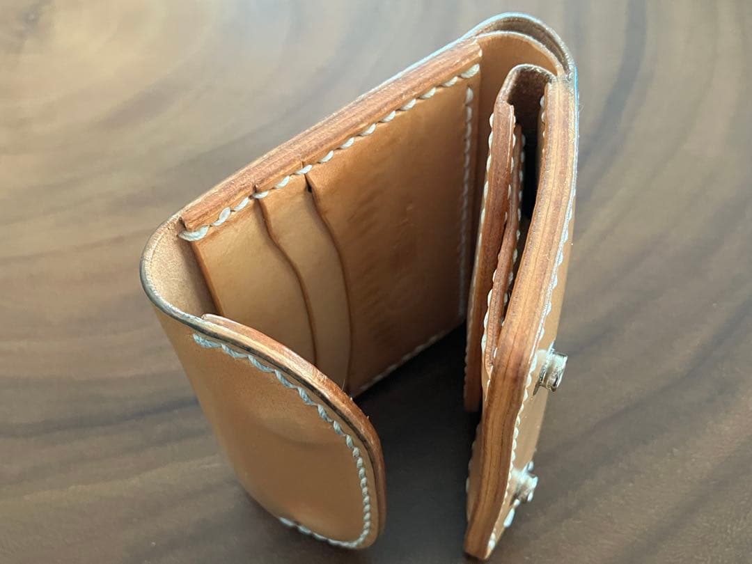 ビーズ屋公ちゃん コードバン ハーフウォレット