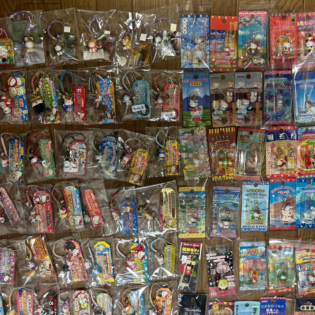 ご当地キティ根付け