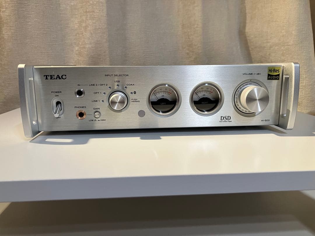 希少！製造終了　TEAC AI-503プリメインアンプ　ティアック　この機会に！