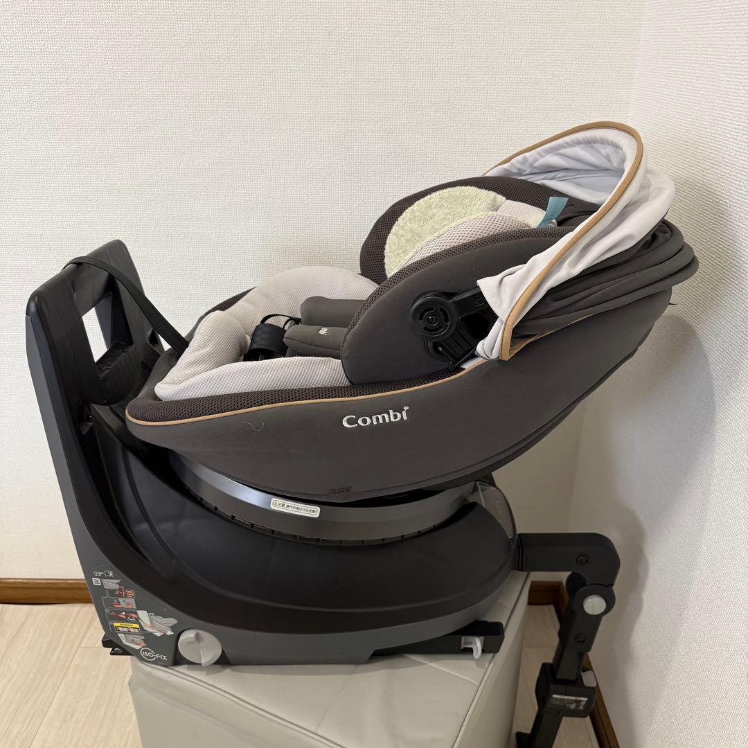 【美品】コンビ クルムーヴスマート ISOFIX エッグショック JL-590