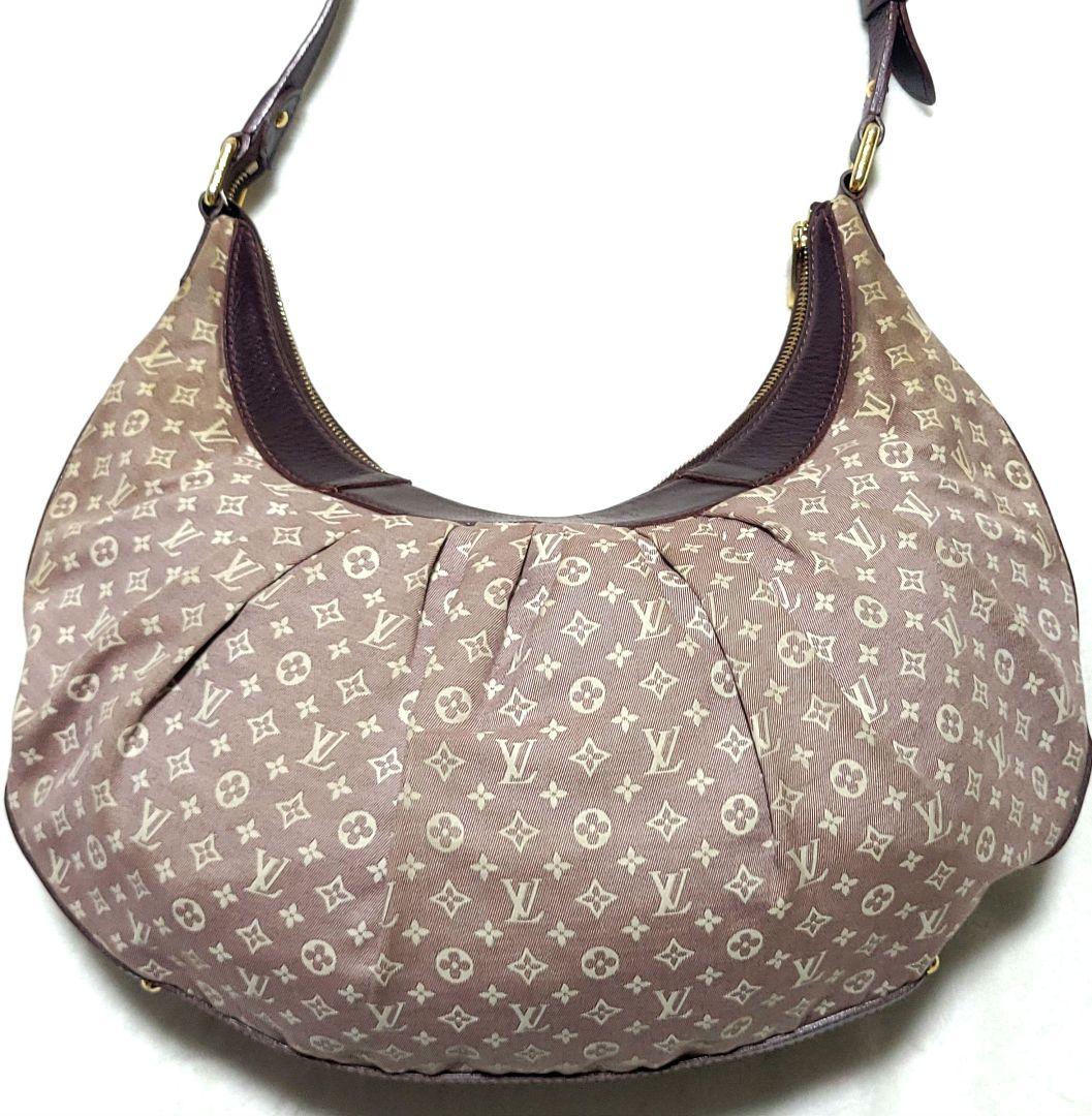 希少品 ルイヴィトン　ショルダーバッグ ラプソディーMM モノグラムミニ セピア