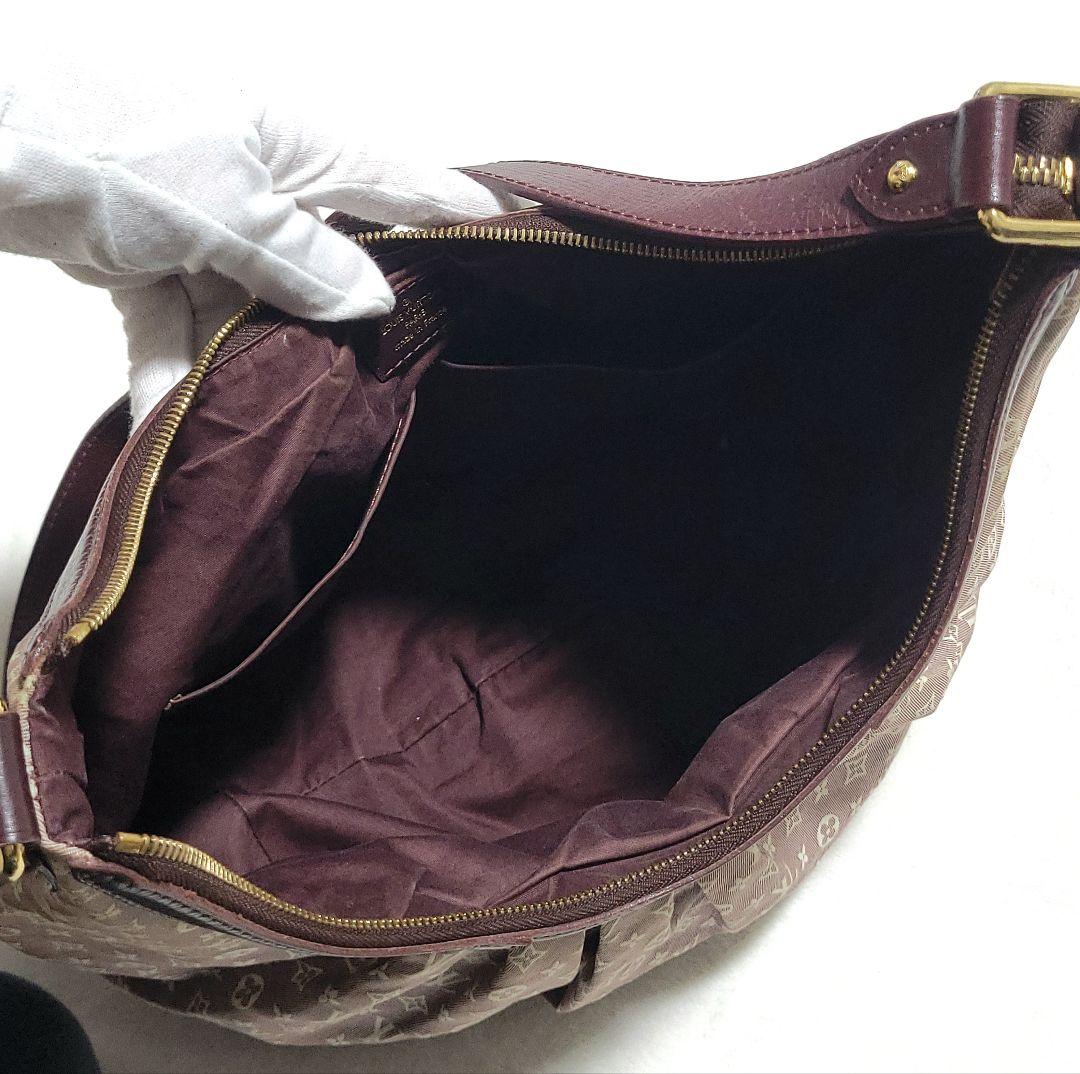 希少品 ルイヴィトン　ショルダーバッグ ラプソディーMM モノグラムミニ セピア