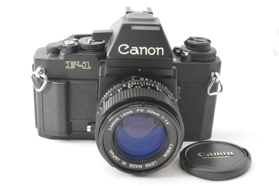 ■美品■Canon NEW F-1 AE+NEW FD 50mm F1.4