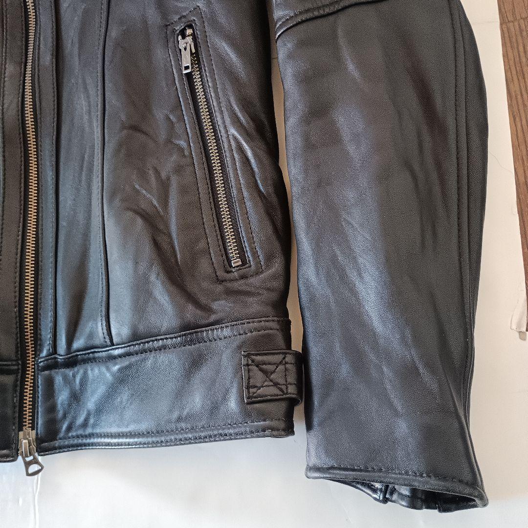 美品✦Jackrose ジャックローズ ファー付　ラクーン ライダース 黒