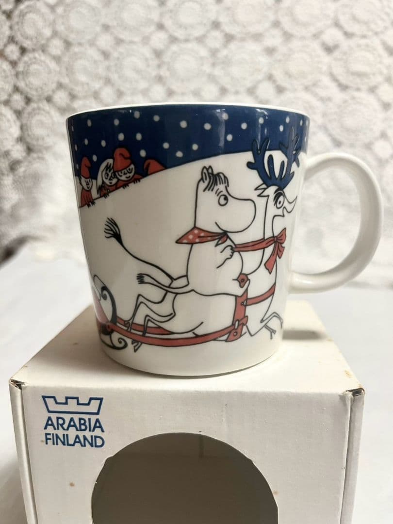 ARABIA ムーミン マグカップ 箱付き